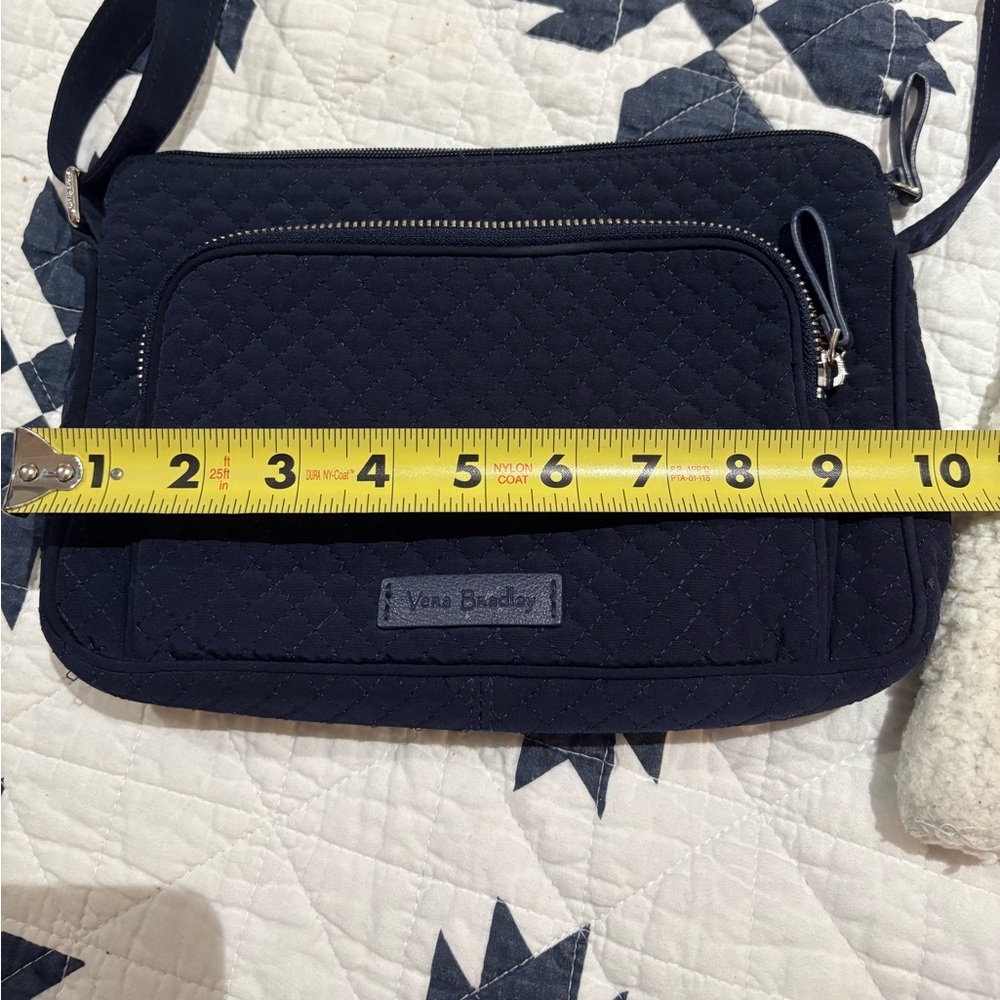Vera Bradley Navy Quilted Crossbody Bag - Picture 6 of 7